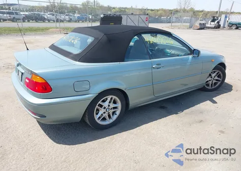 2004 BMW 325Ci from USA, damaged, VIN WBABW33434PG97877